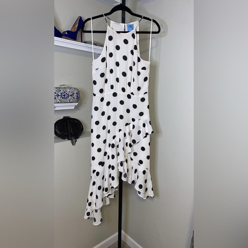 CeCe Polka Dots ruffle dress - Picture 8 of 9